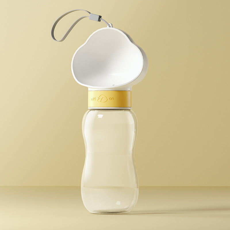 Borraccia Portatile 2-in-1 per Cani – Acqua e Сibo in Viaggio