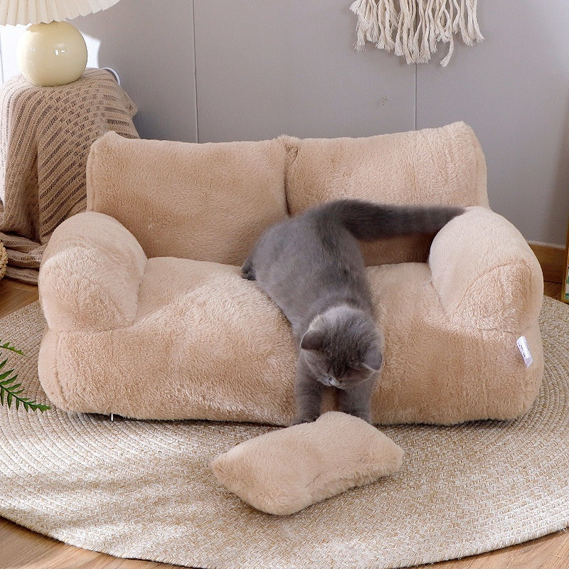Letto Invernale Morbido per Gatti e Cani Piccoli