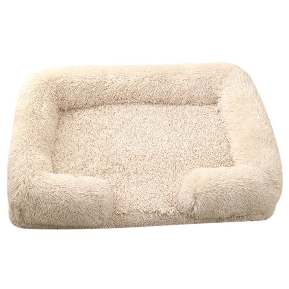 Cuccia Invernale in Peluche per Cani – Soffice, Lavabile, Multicolore, Estremamente Confortevole