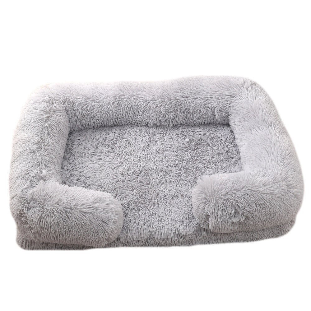 Cuccia Invernale in Peluche per Cani – Soffice, Lavabile, Multicolore, Estremamente Confortevole