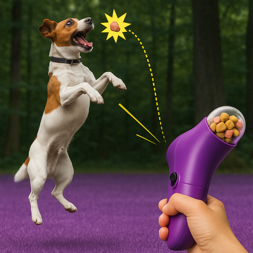 Coccole Pets - Lancia Croccantini Interattivo per Cani e Gatti