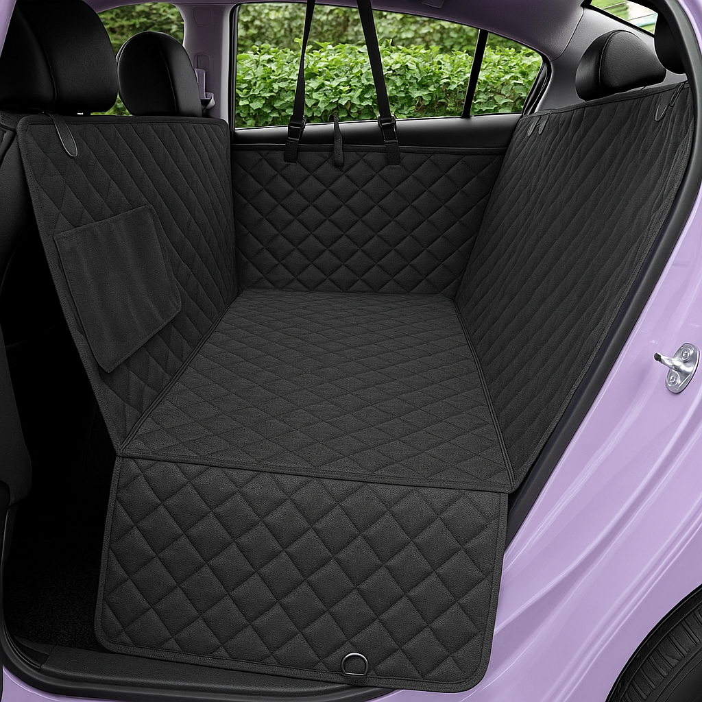 Coccole Pets – Coprisedile Auto per Cani con Finestra a Rete