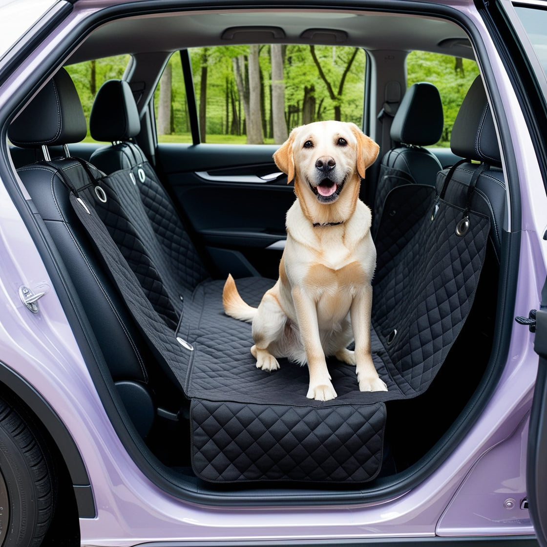 Coccole Pets – Coprisedile Auto per Cani con Finestra a Rete